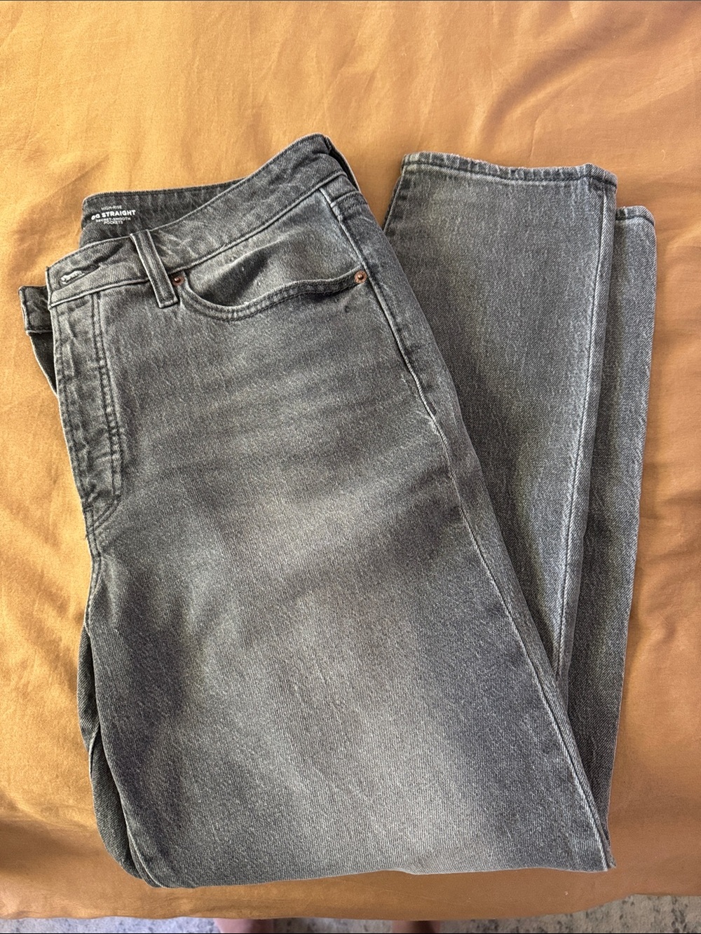 Women’s OG Straight Jeans in Washed Gray High Rise